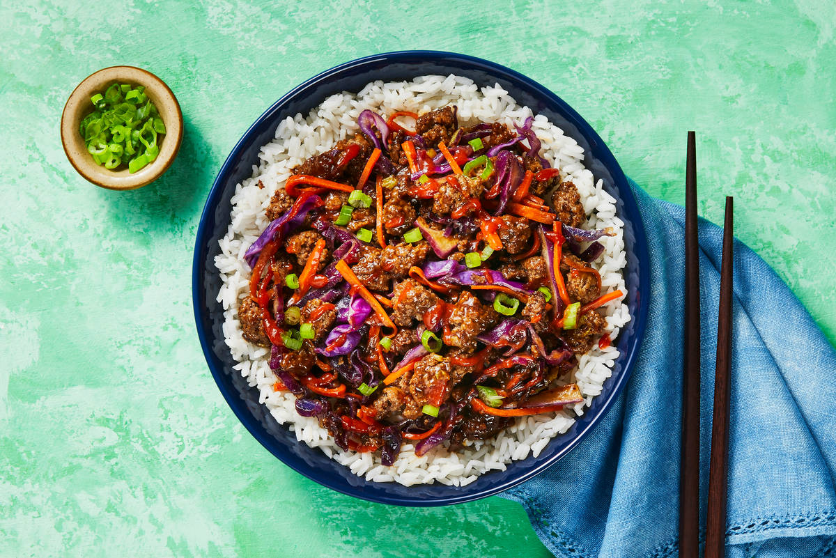 Hoisin Beef & Cabbage