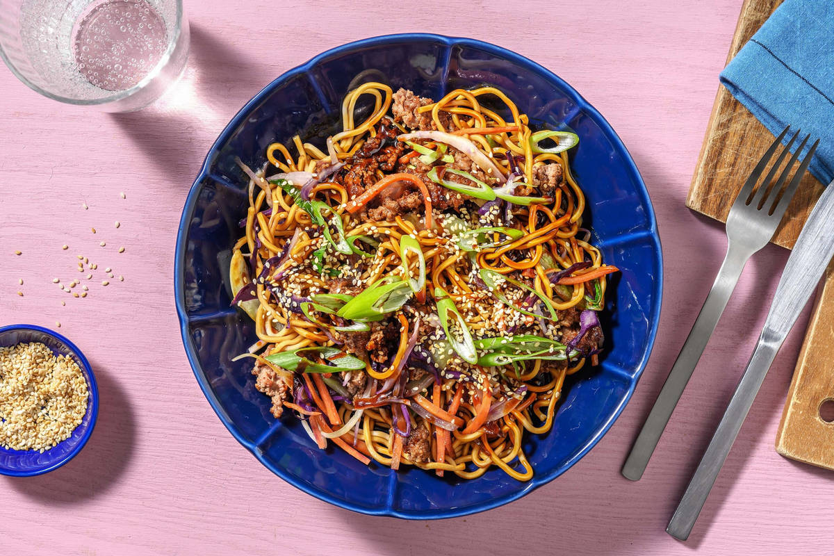 Hoisin Beef Noodles