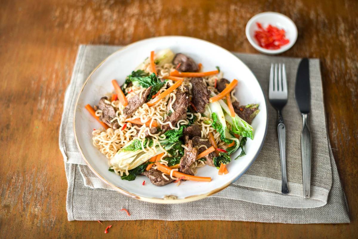Hoisin Beef Sizzle Stir Fry