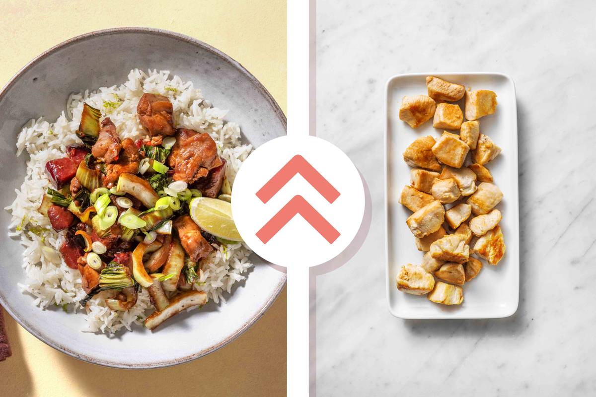 Hoisin Chicken Breast and Plum Stir-Fry