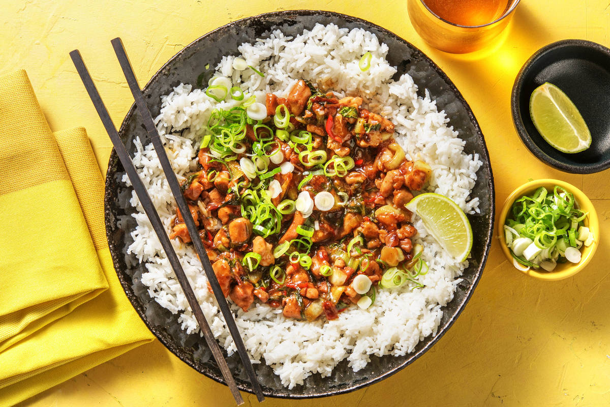 Hoisin Chicken & Plum Stir Fry