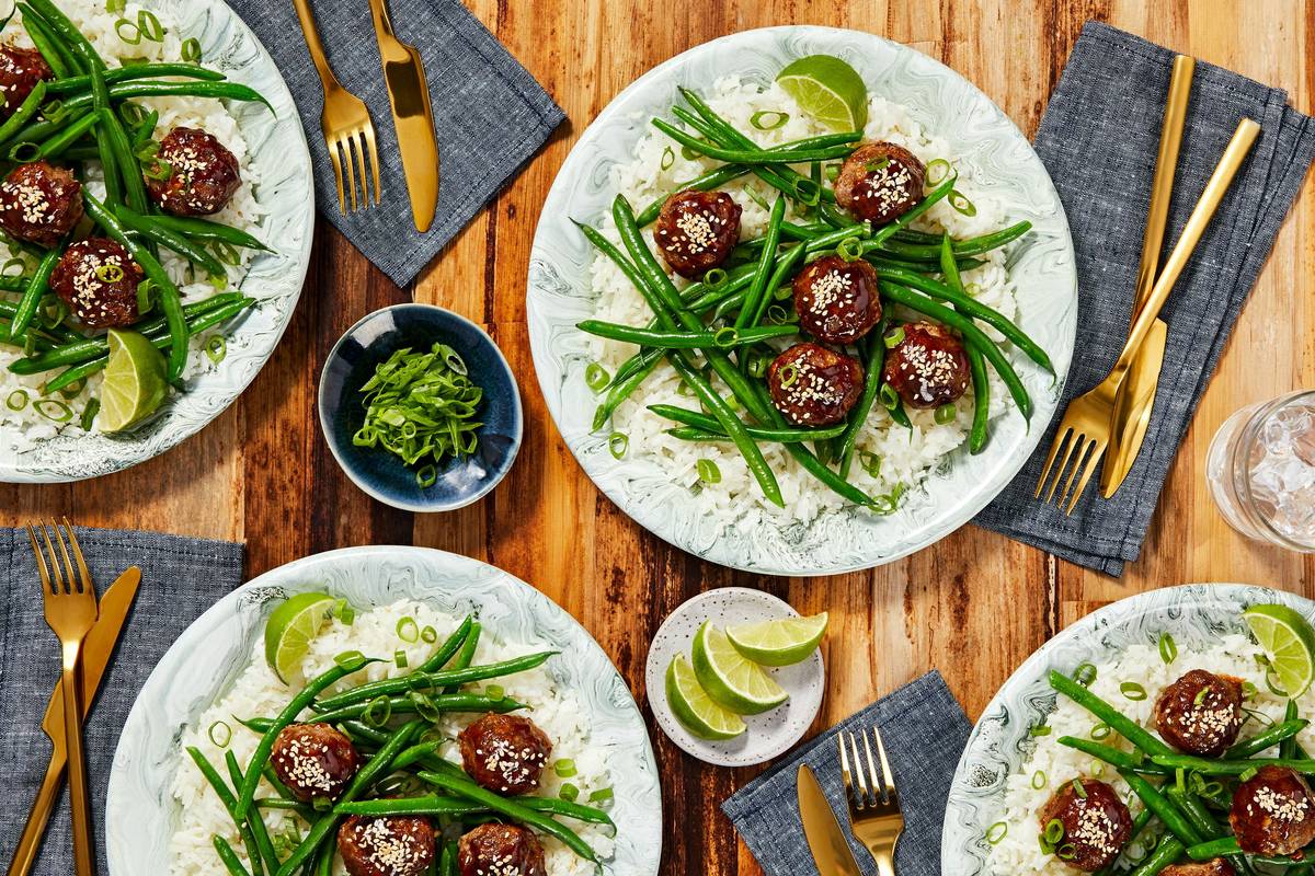 Hoisin-Glazed Meatballs