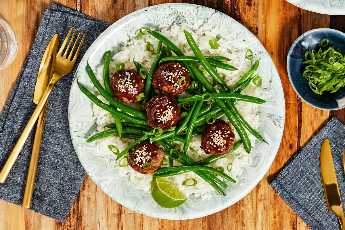 Hoisin-Glazed Meatballs