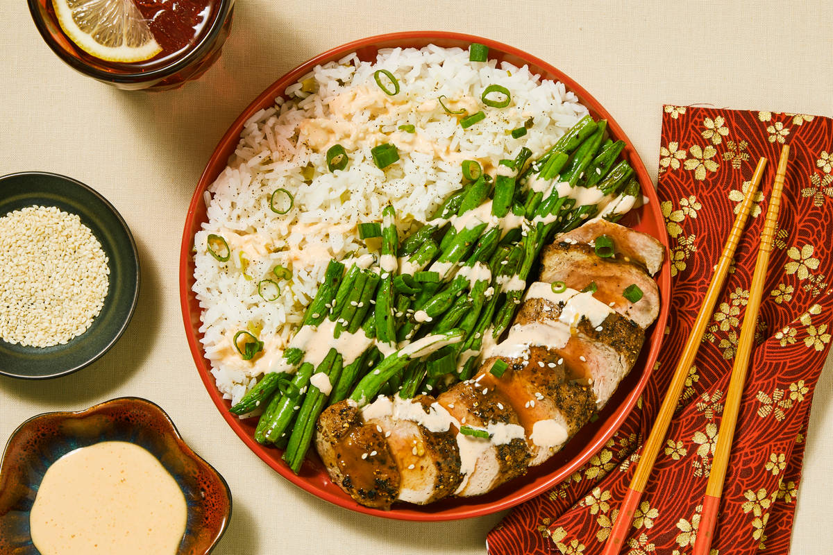 Hoisin-Glazed Pork Tenderloin