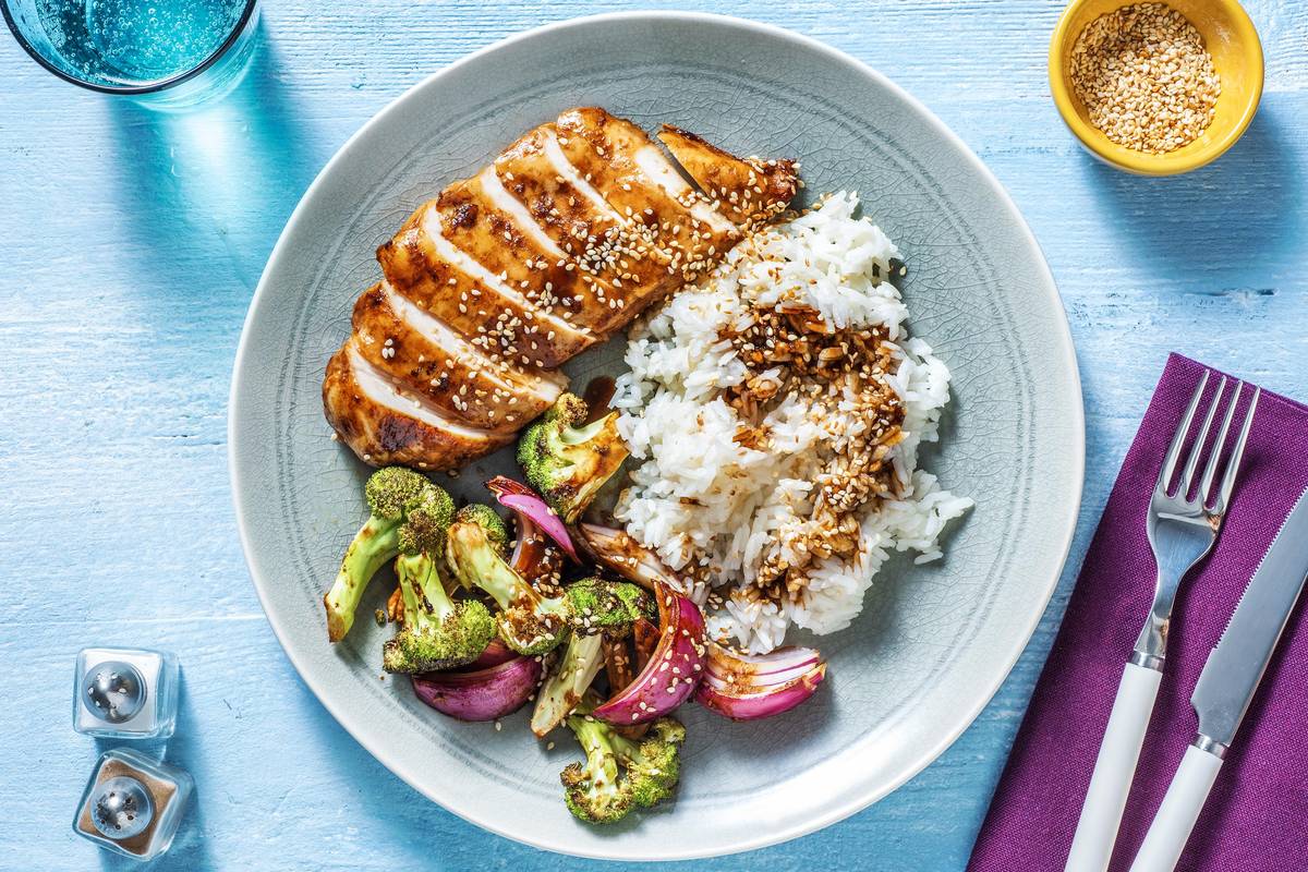 Hoisin Sticky Baked Chicken Breast