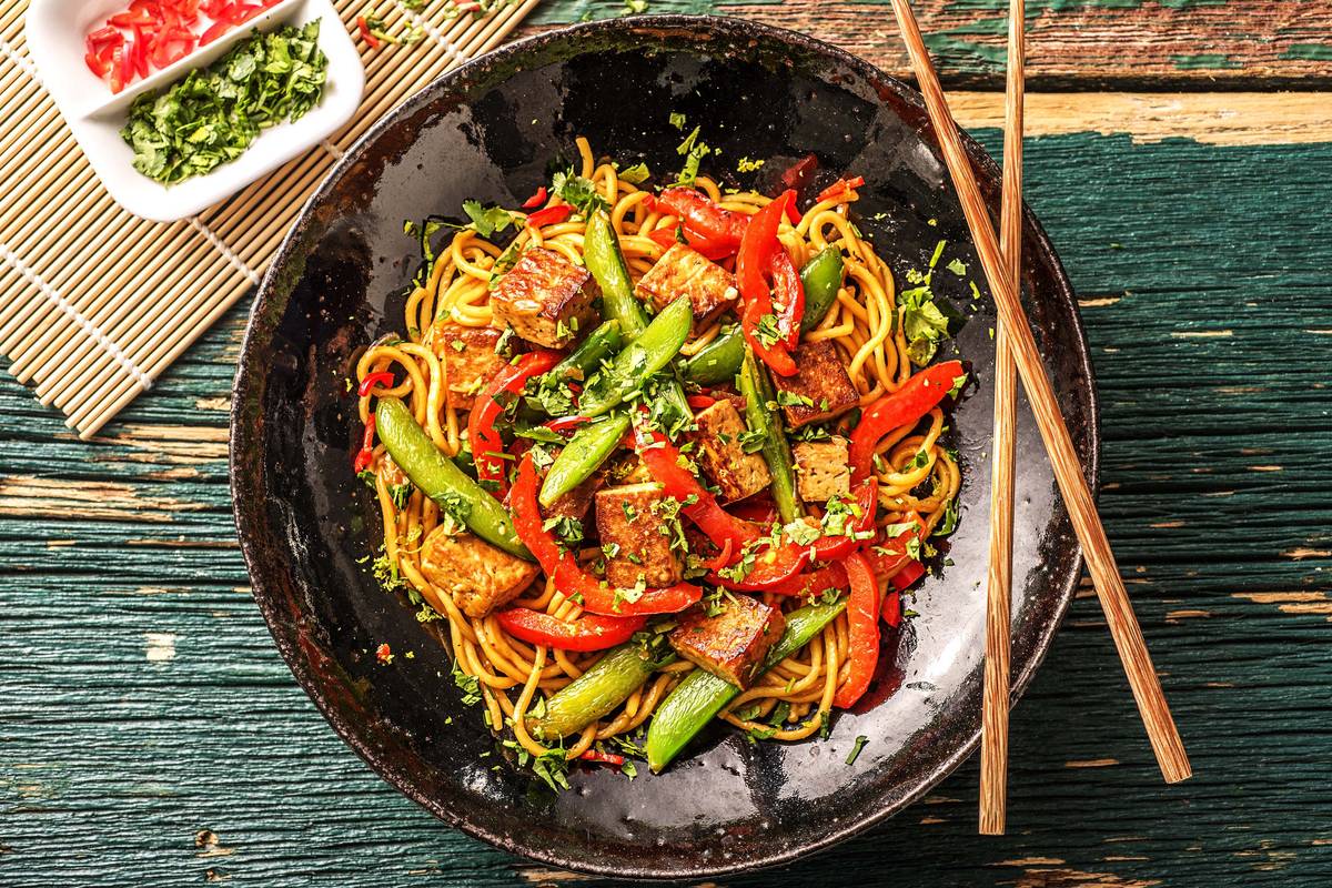 Hoisin Tofu Stir-Fry