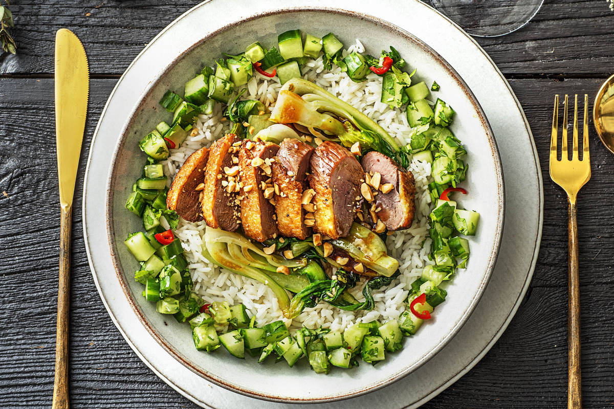 Honey & Soy Glazed Duck