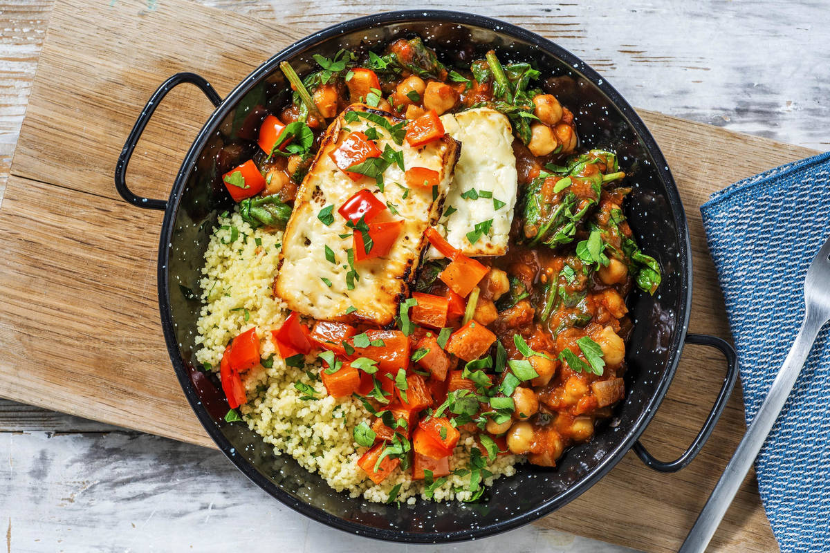 Feta grillé au miel