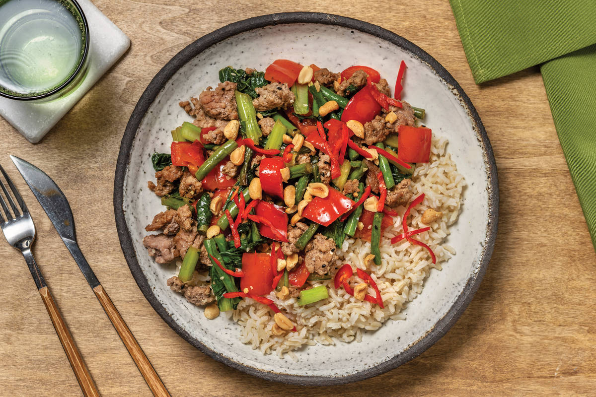 Honey Ginger-Soy Chicken Stir Fry