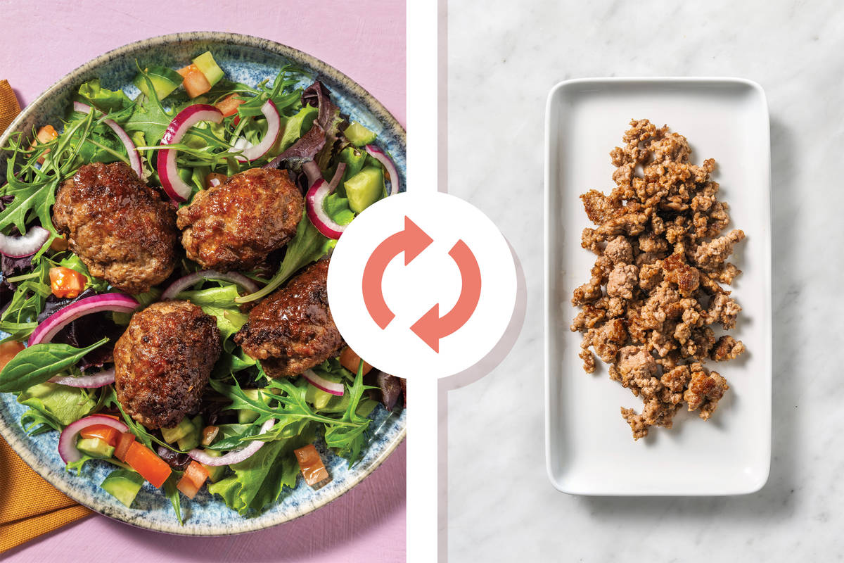 Honey-Glazed Lamb Koftas