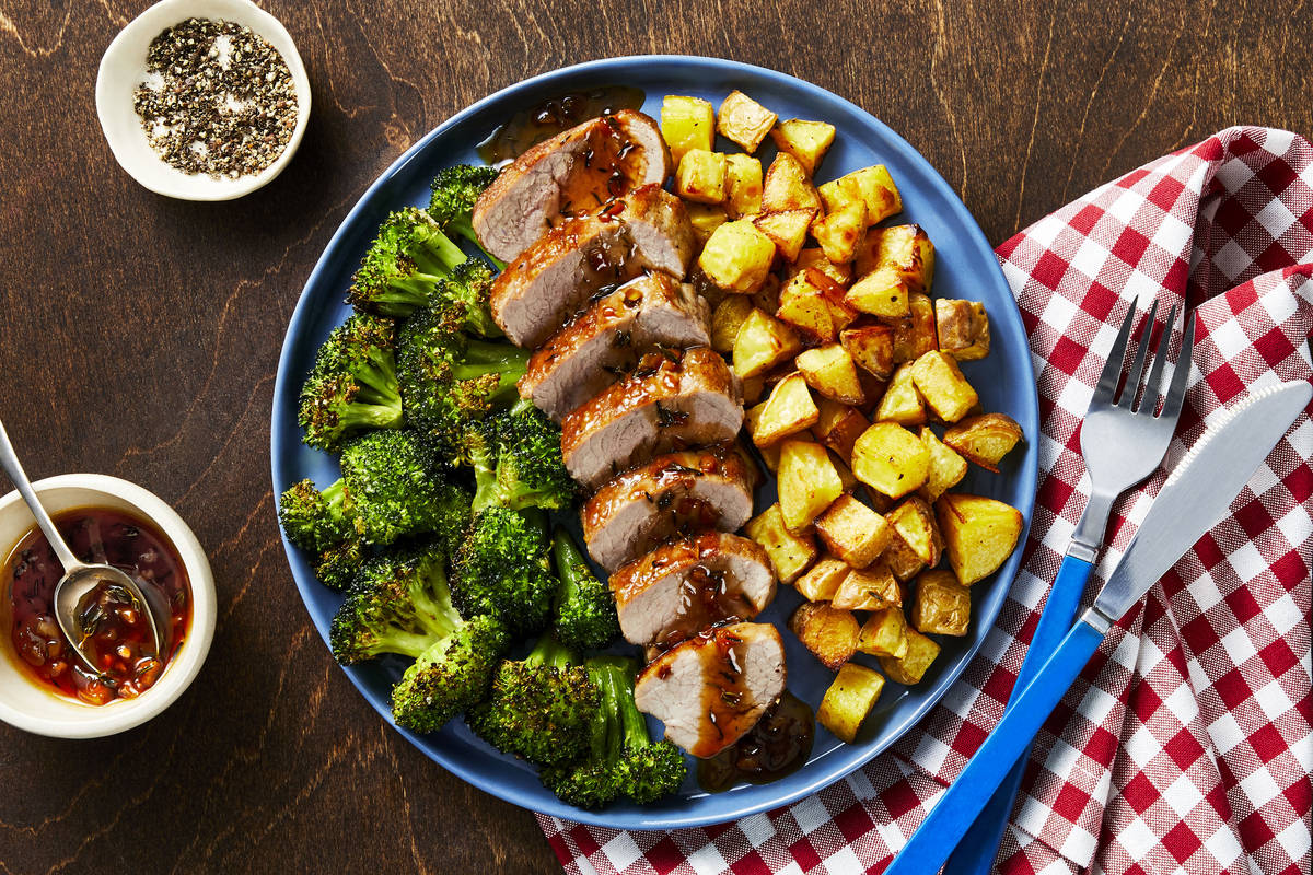 Honey-Glazed Pork Tenderloin