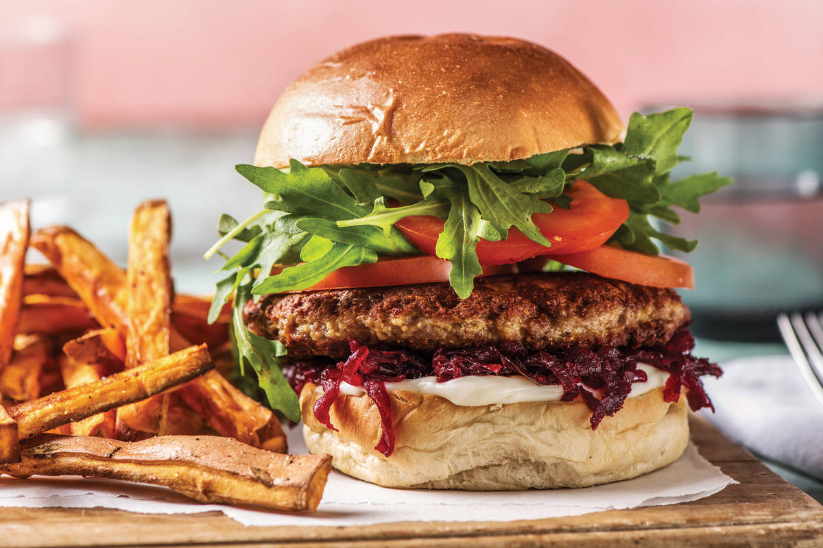 Honey Mustard Beef Burgers