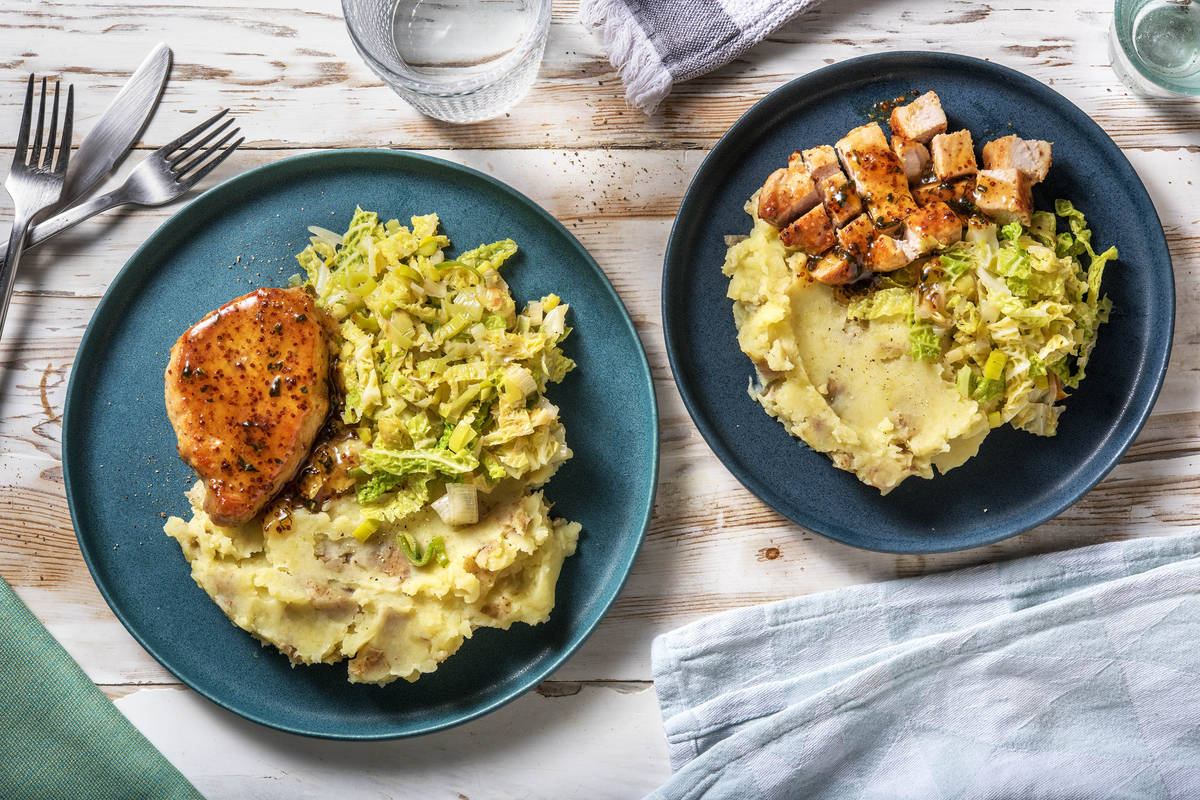 Honey Mustard Glazed Pork