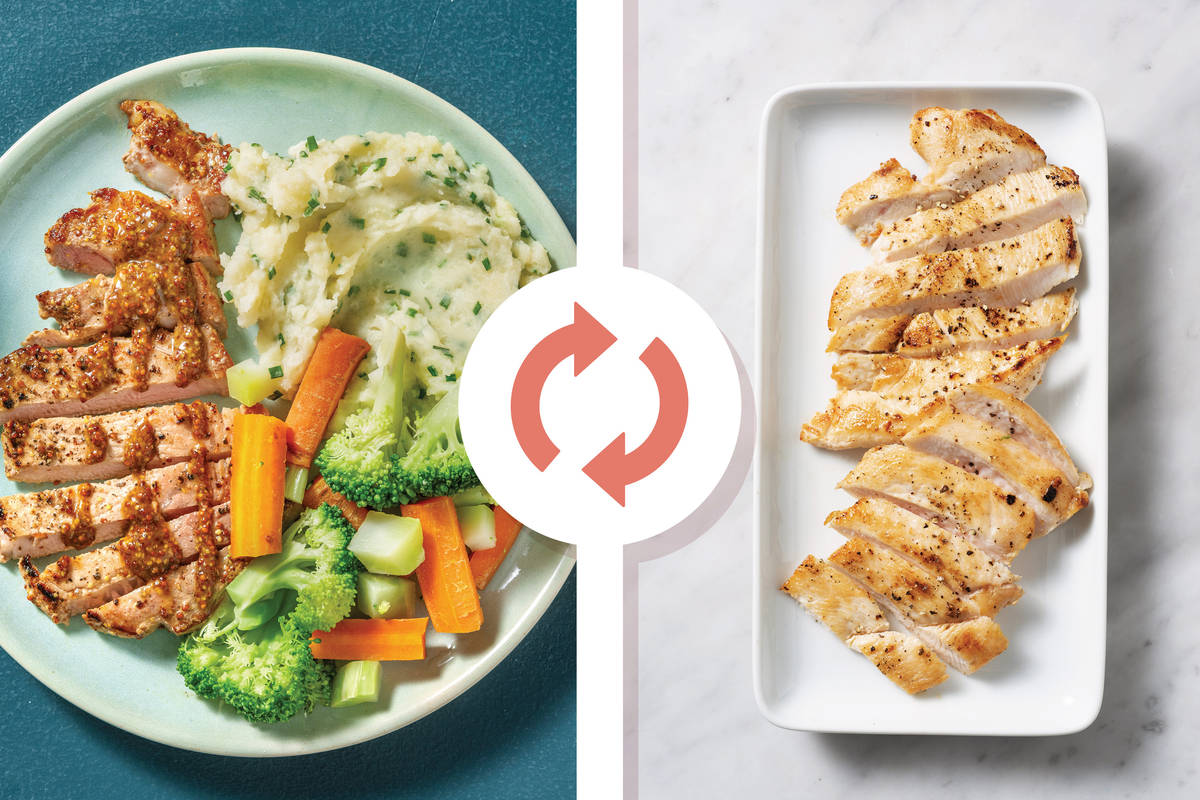 Honey Mustard Chicken Steaks