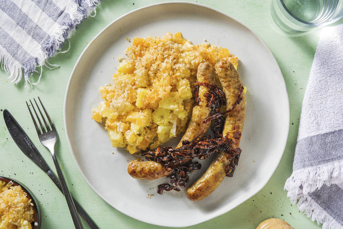 Honey Mustard Sausages