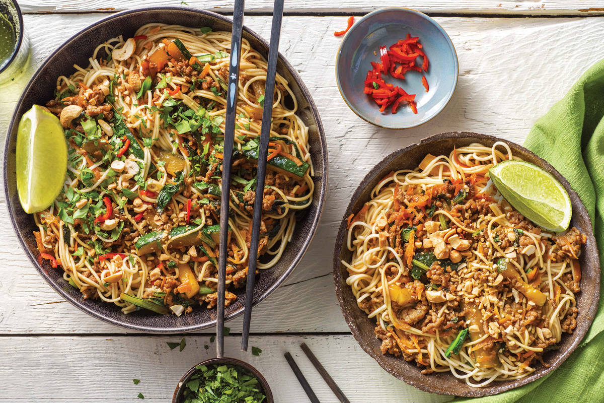 Speedy Asian Beef & Flat Noodles