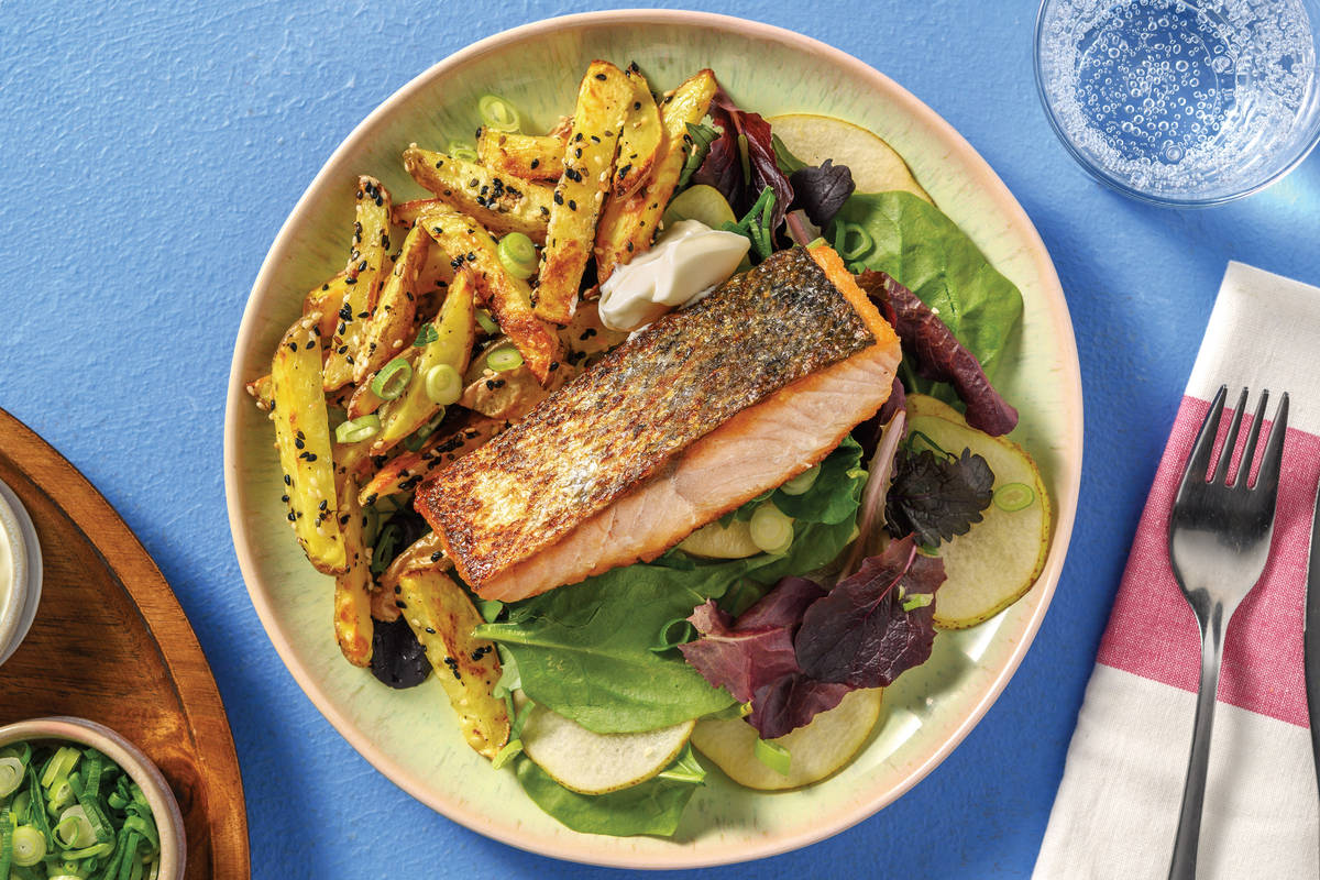 Honey-Soy Glazed Salmon