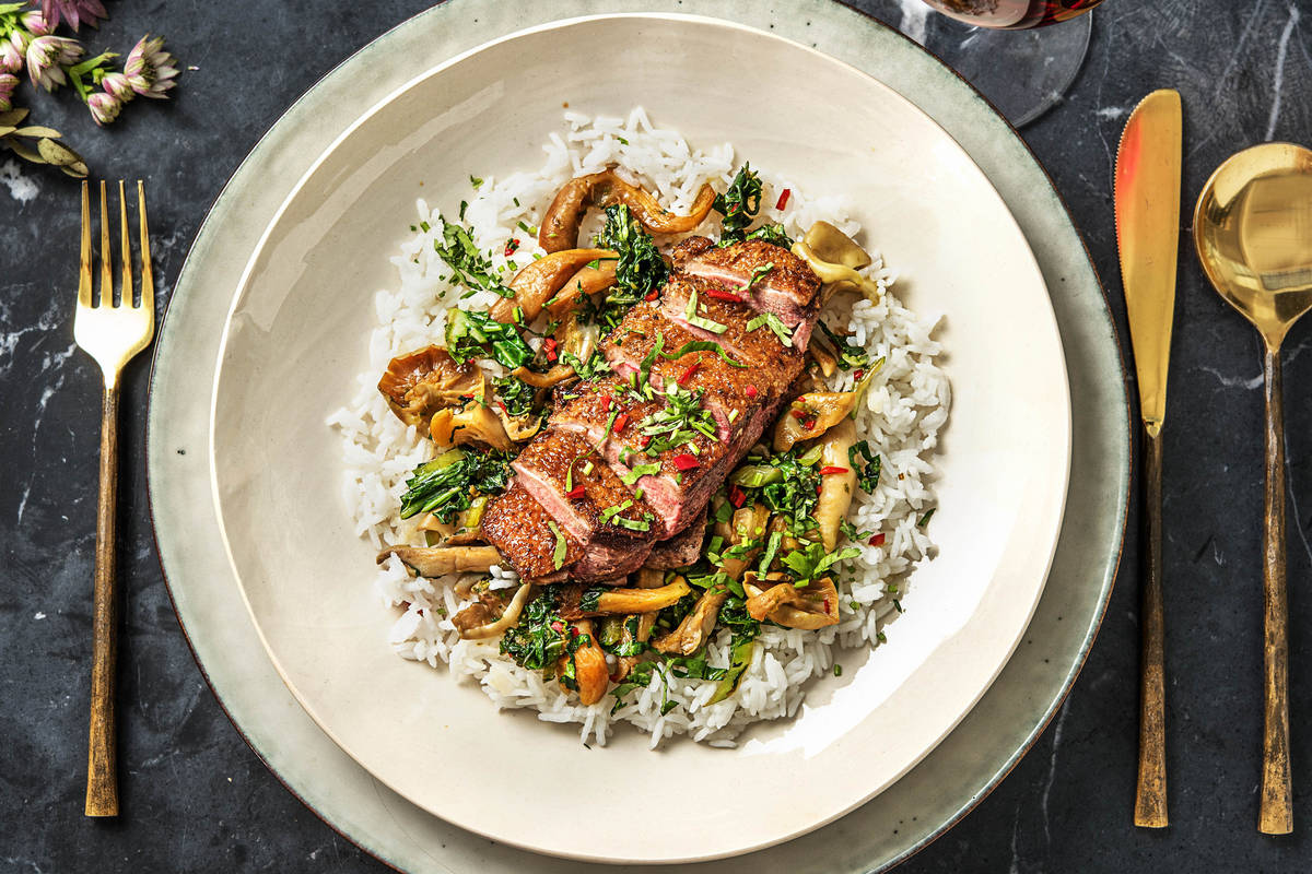 Honeyed Duck Breast