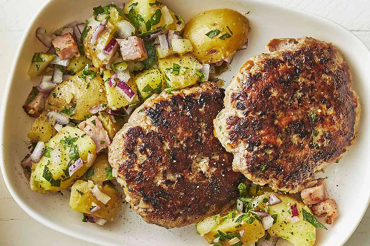 German-Inspired Beef Patties