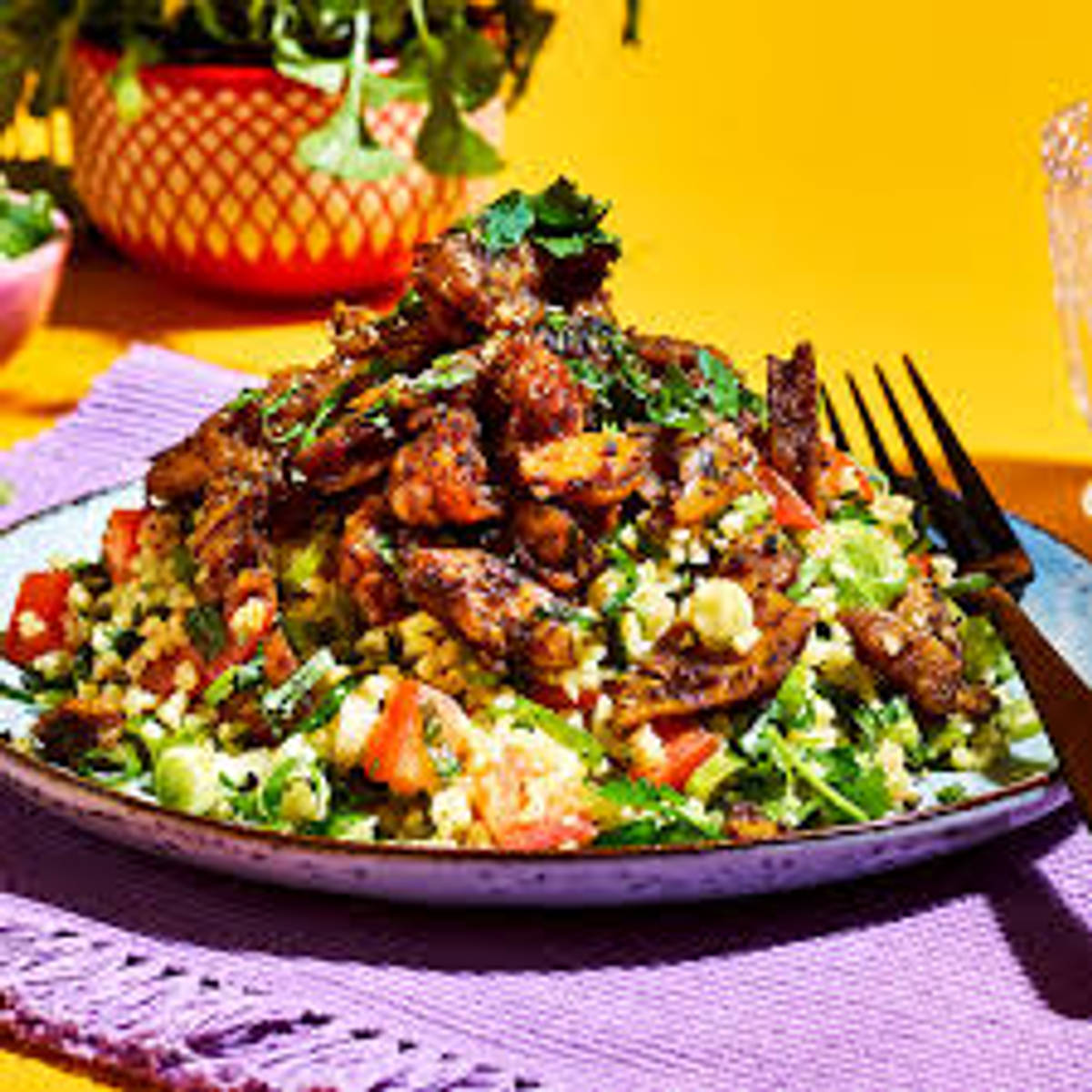 Levantine Grilled Turkey and Tabbouleh
