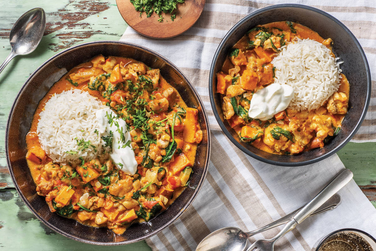 Indian Chicken & Kumara Curry