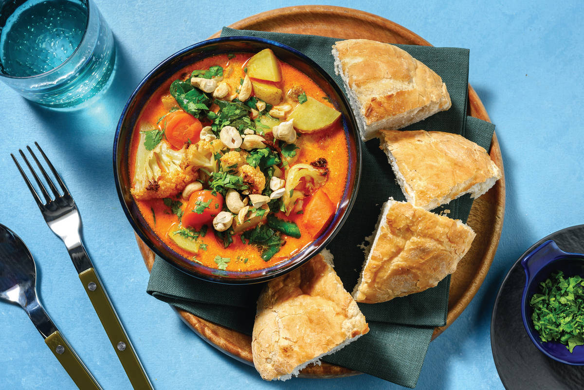 Indian Potato Cauliflower Korma Soup Recipe HelloFresh