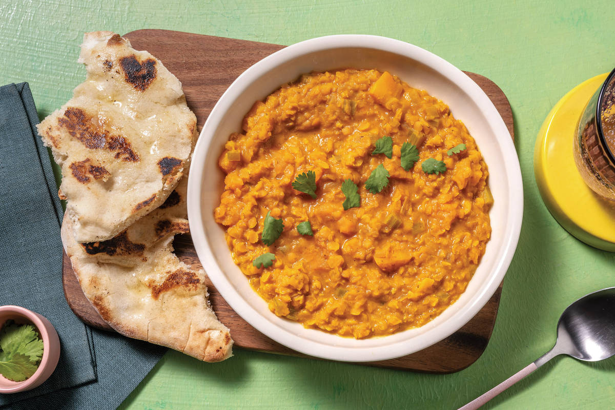 Indian Pumpkin & Veggie Dhal