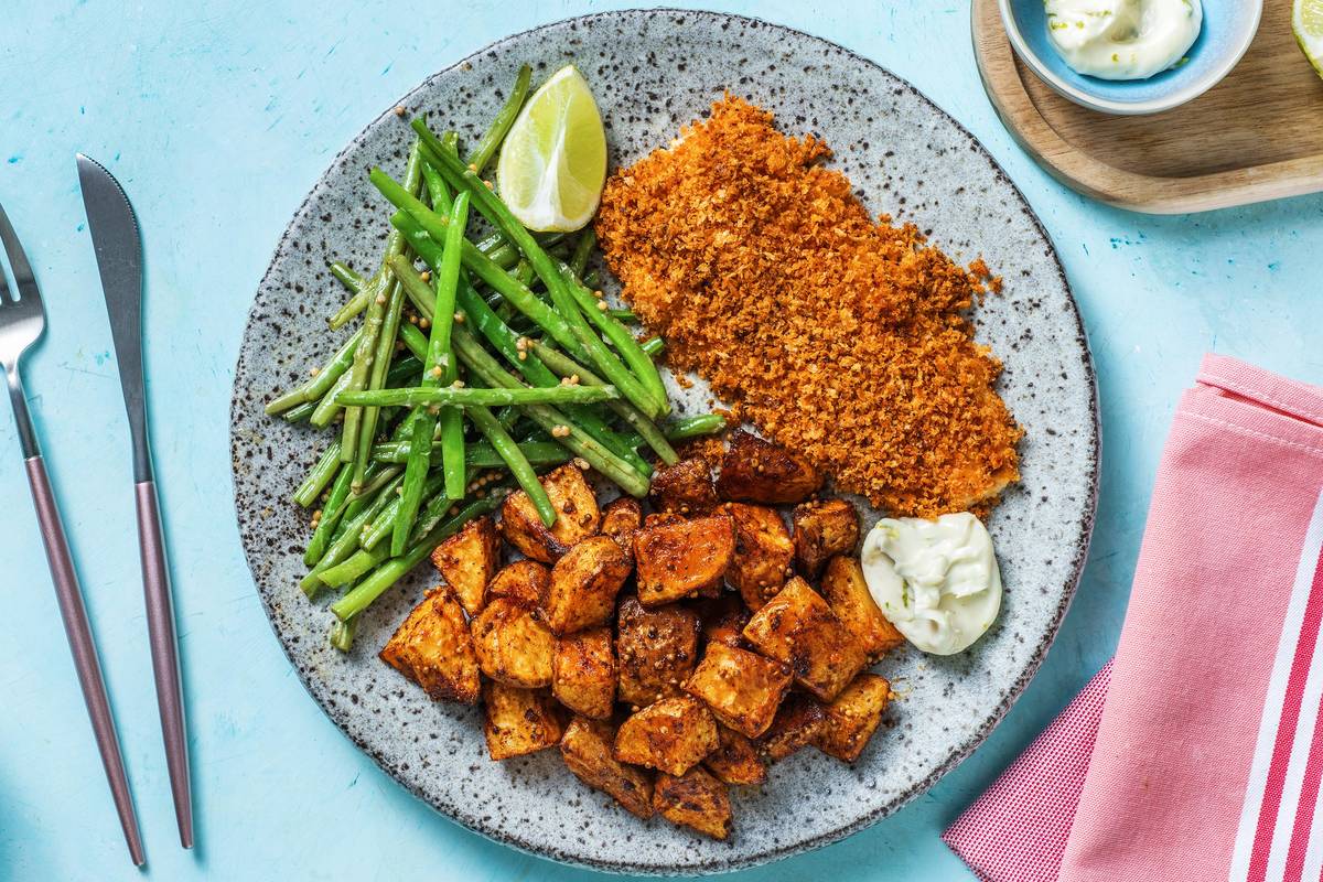 Indian Style Crusted Hake