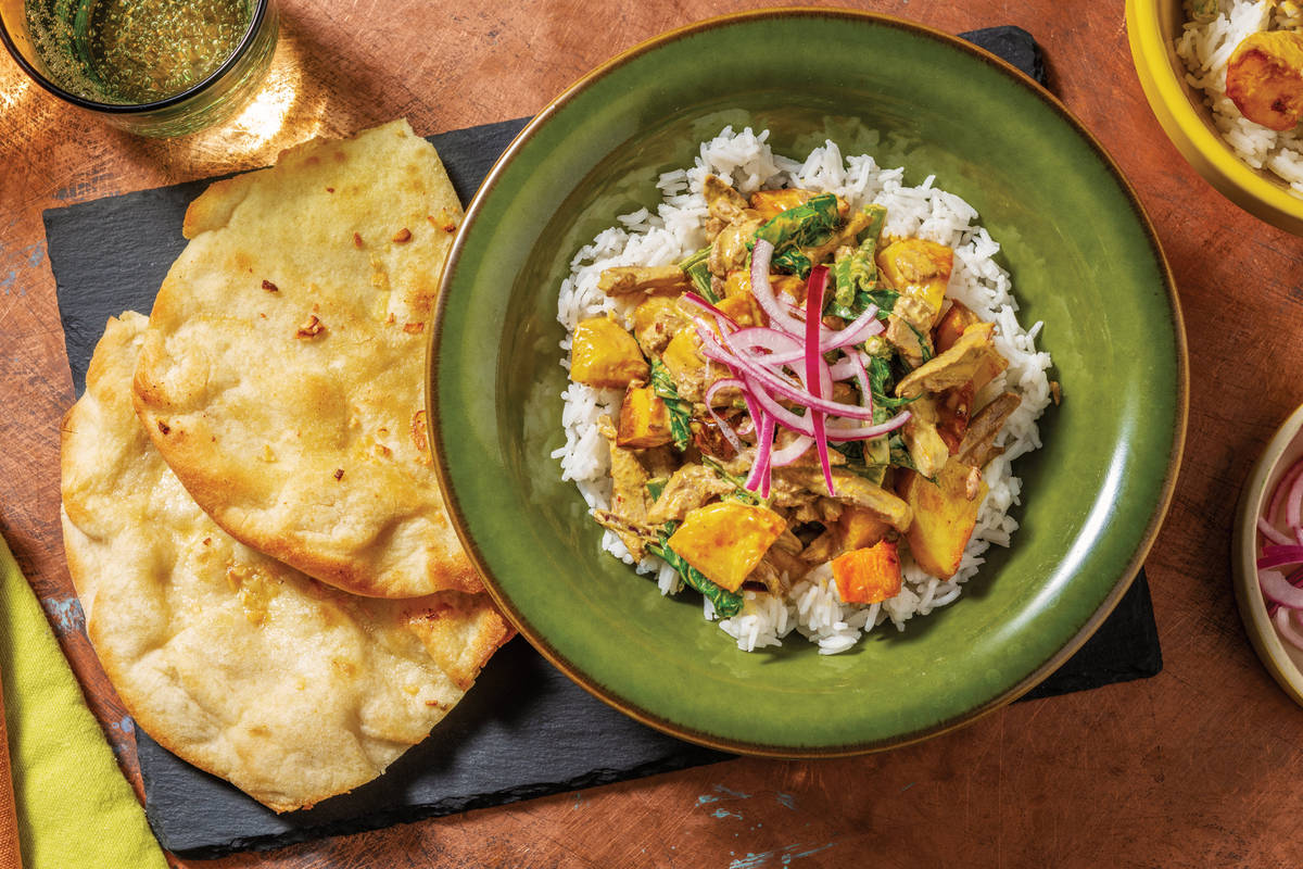 Indian-Style Roast Lamb & Veggie Curry