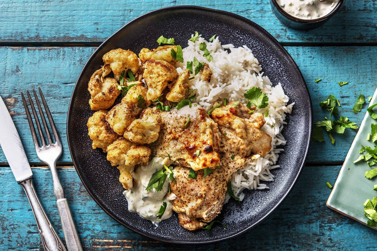 Indiase curry met kippendij
