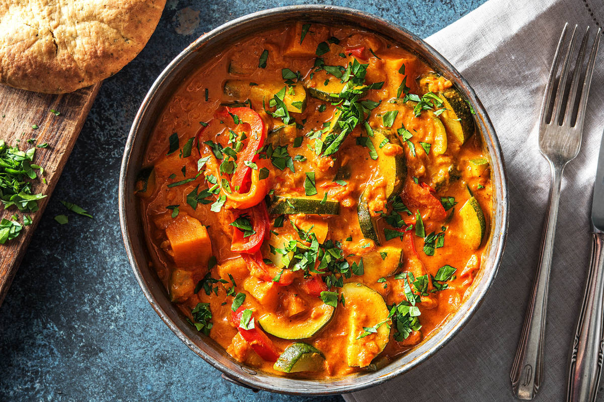 Indisches Süßkartoffel-Curry