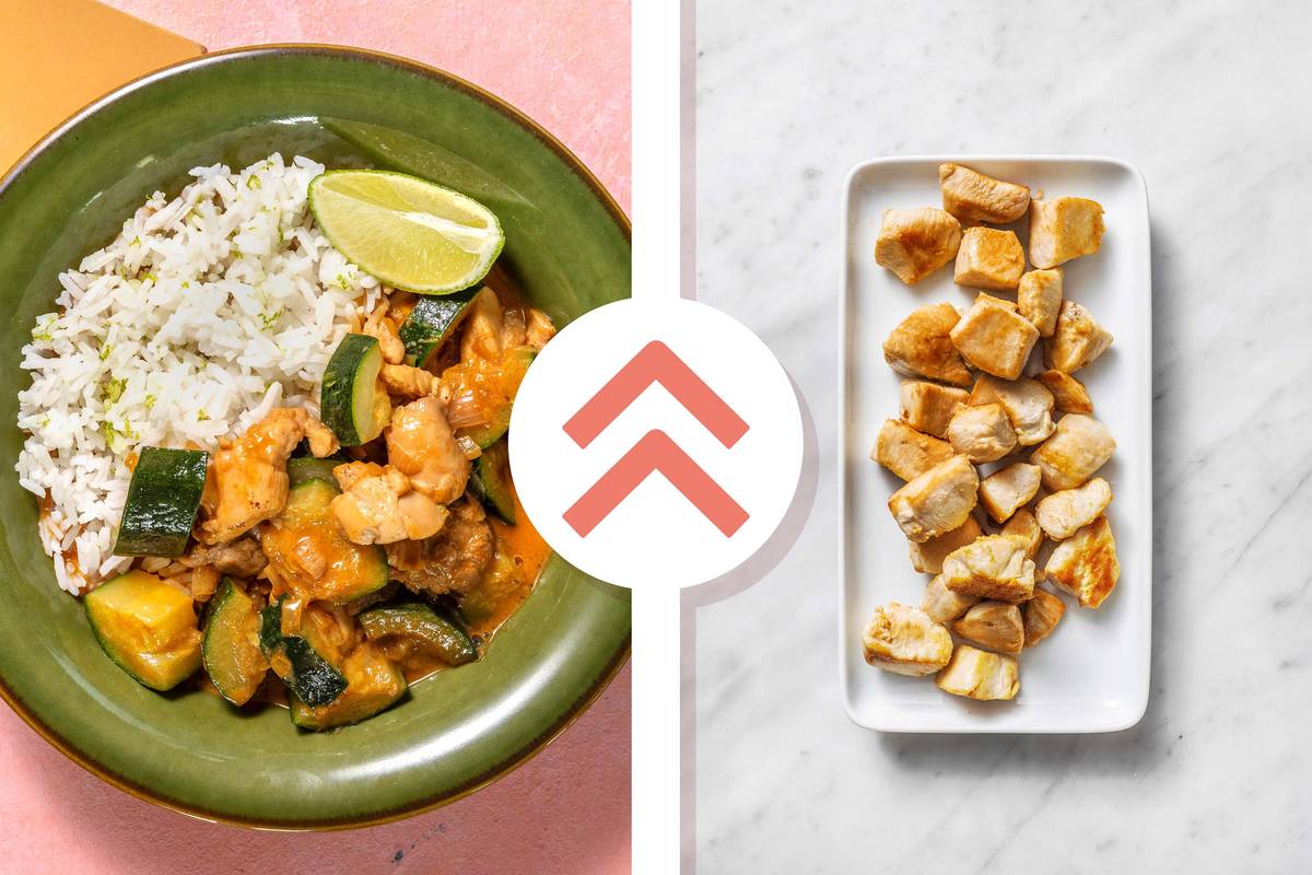 Indonesian Style Coconut Diced Chicken Breast Curry