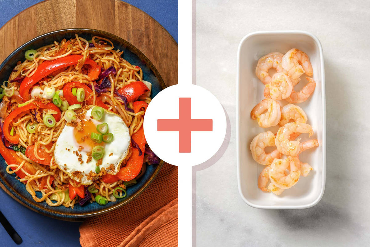 Indonesian-Style Stir-Fried Shrimp Noodles