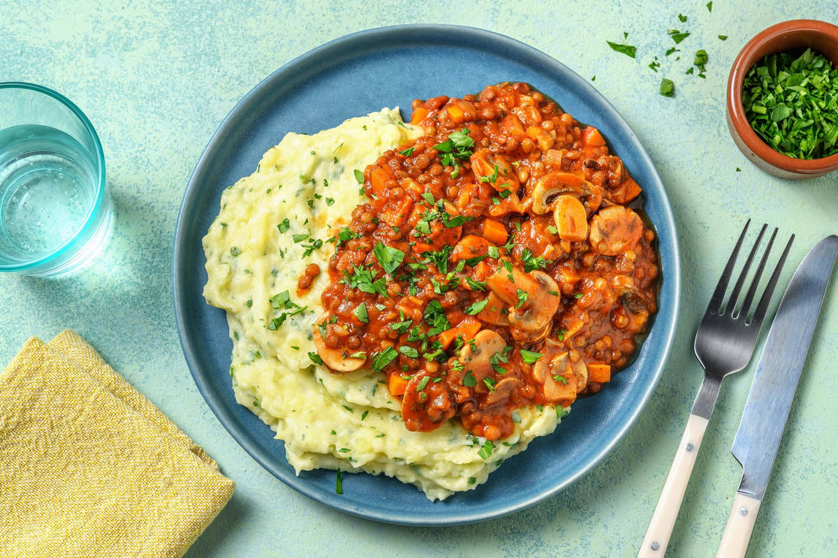 Italian Lentil and Mushroom Stew