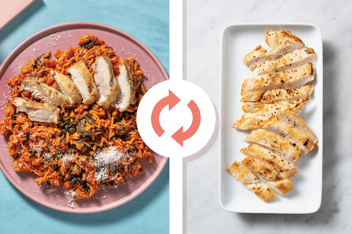 Easy Italian-Style Chicken Breast Risoni Bake