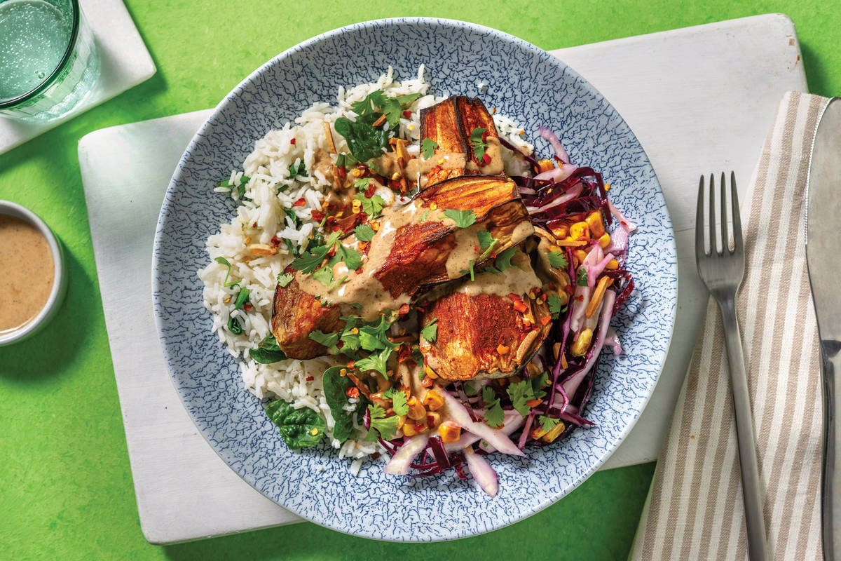 Jamaican Roasted Eggplant
