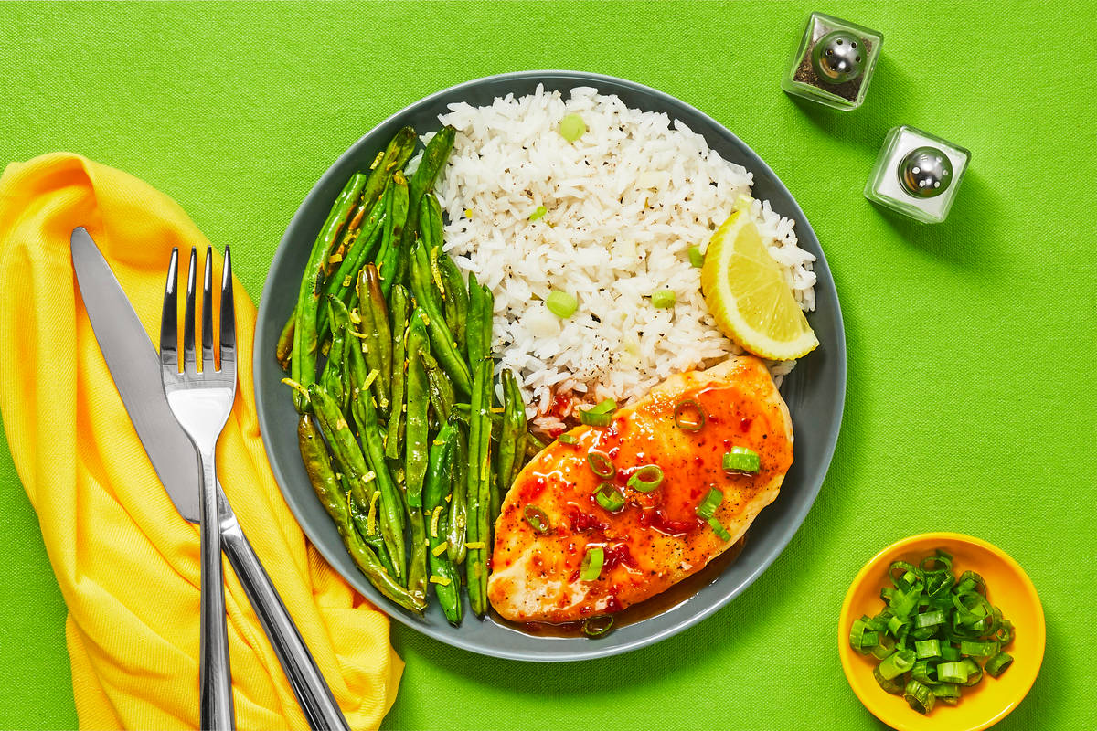 Jammy Red Pepper Chicken