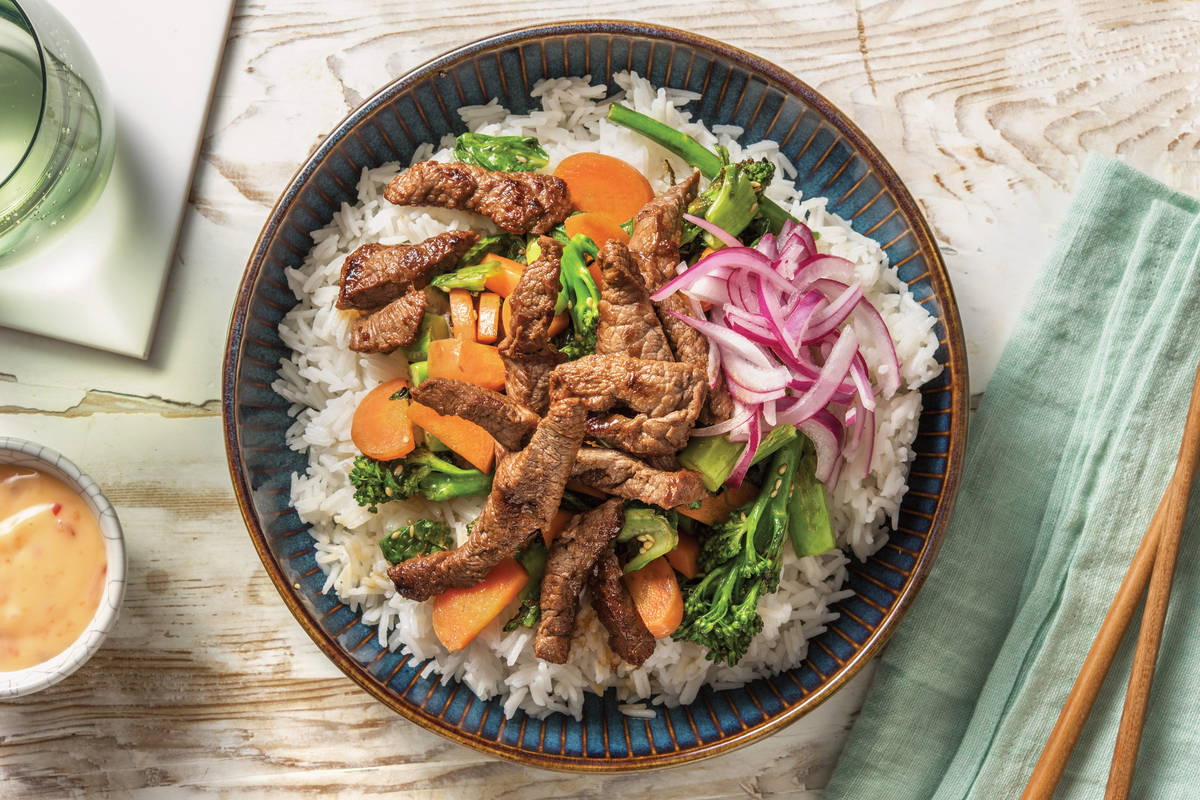Japanese Beef Rice Bowl
