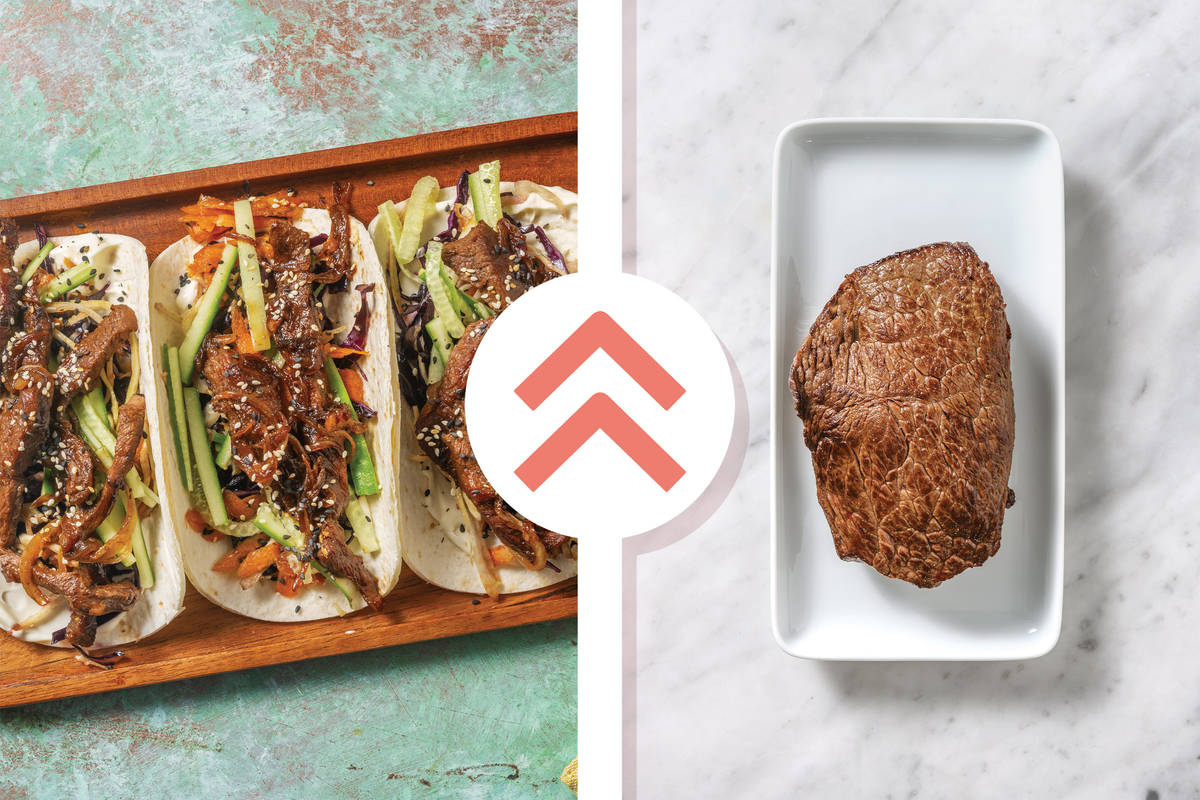 Japanese-Style Beef Rump Tacos
