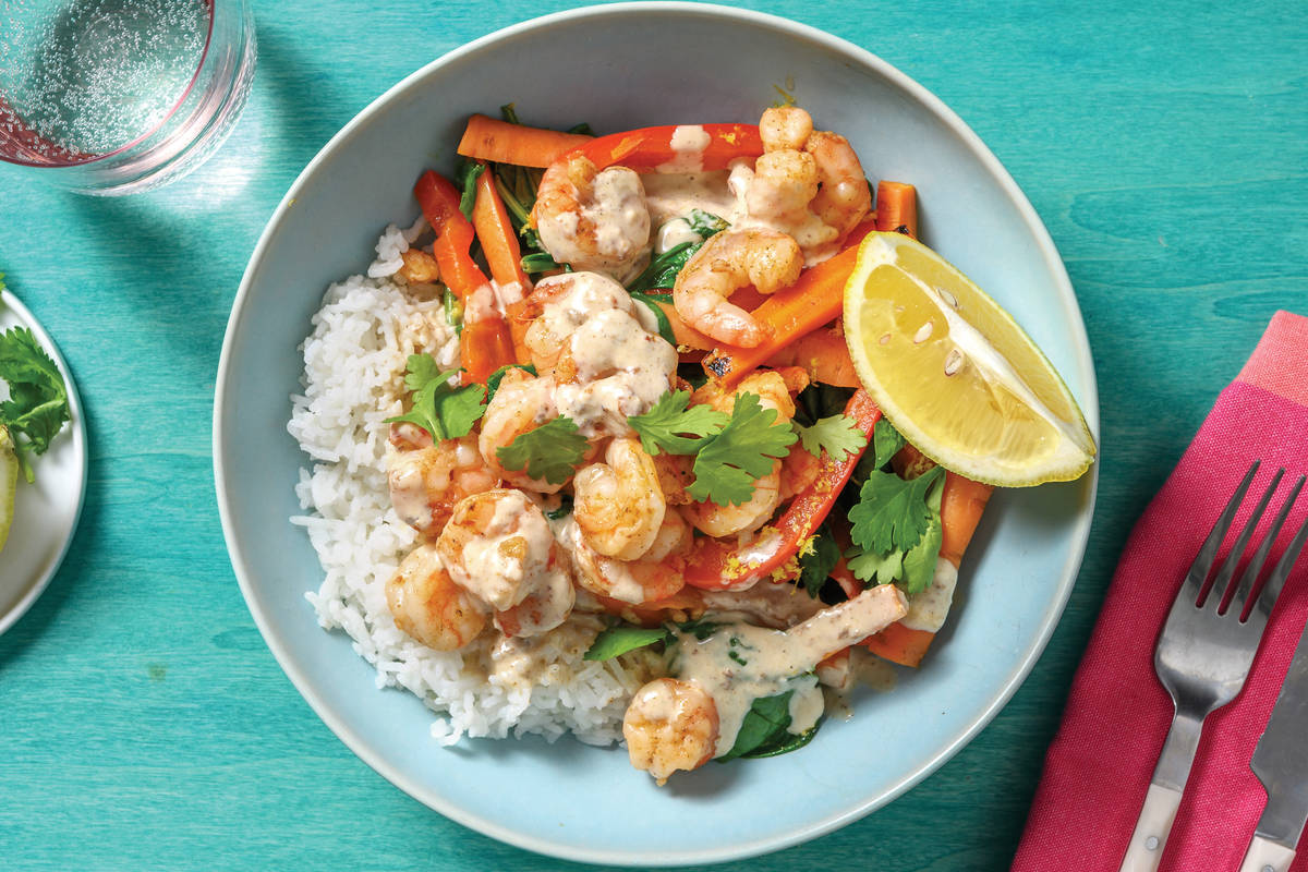 Caribbean-Spiced Prawns