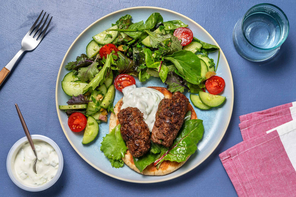 Mediterranean-Inspired Grilled Beef Kebabs