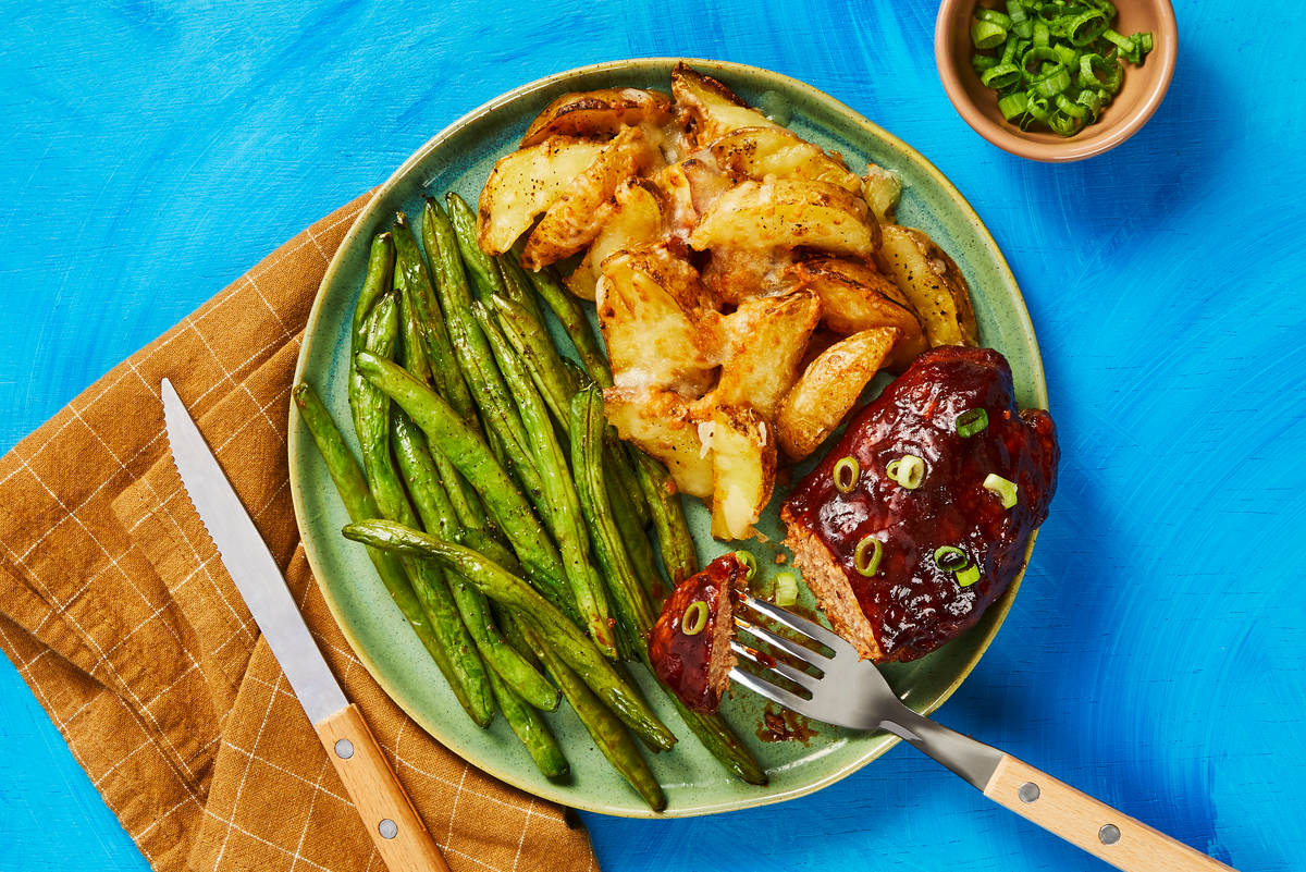 Kickin’ Orange BBQ Pork Meatloaves