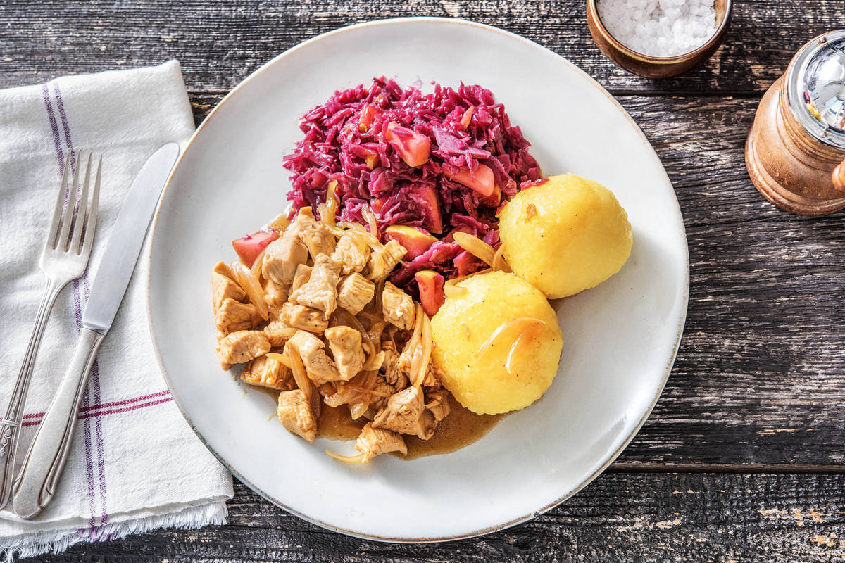 Klassisches Putenbrustgulasch