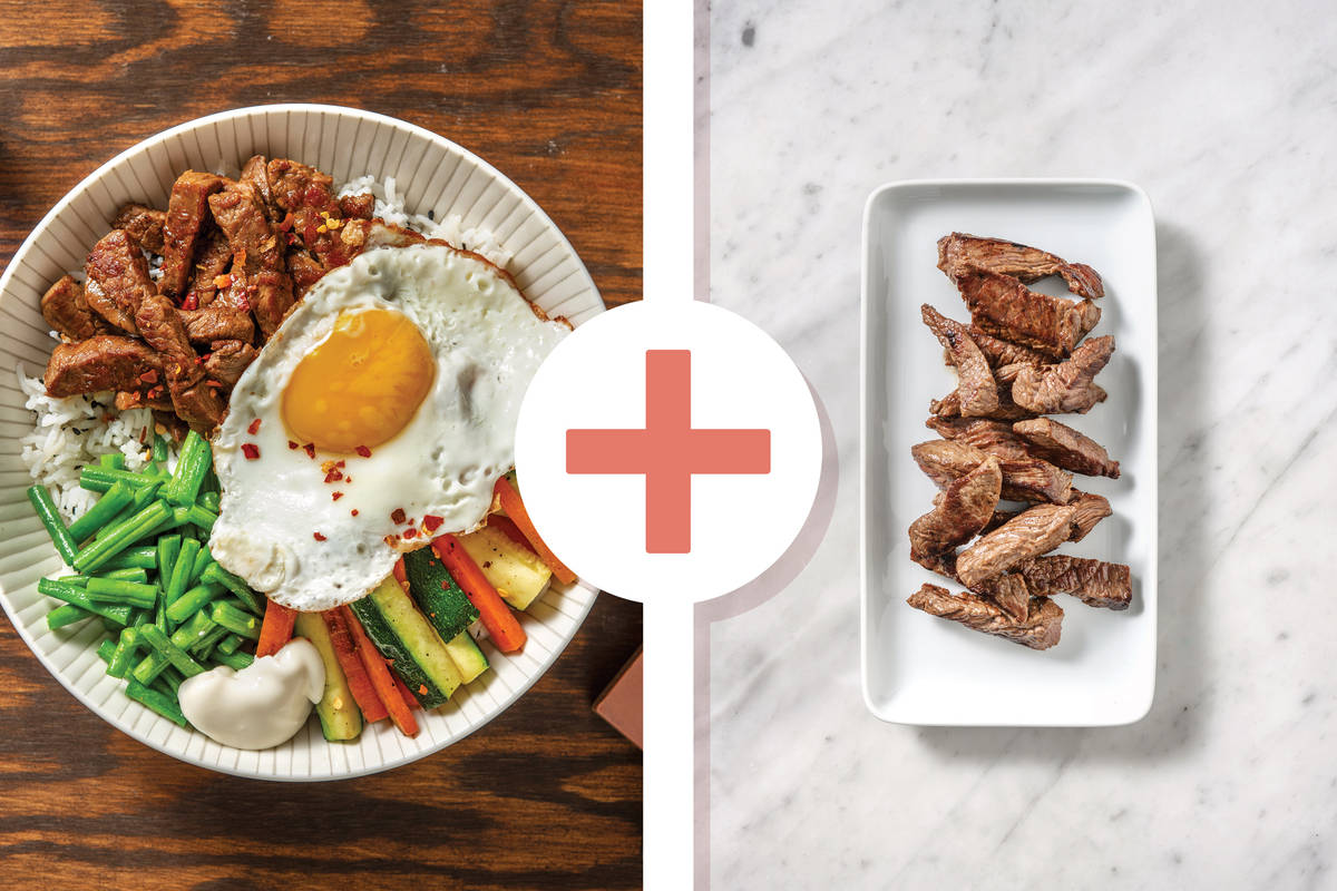 Korean Double Beef Bibimbap