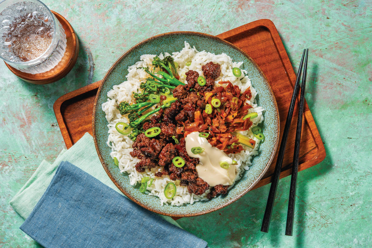 Quick Korean-Style Beef Bulgogi Bowl