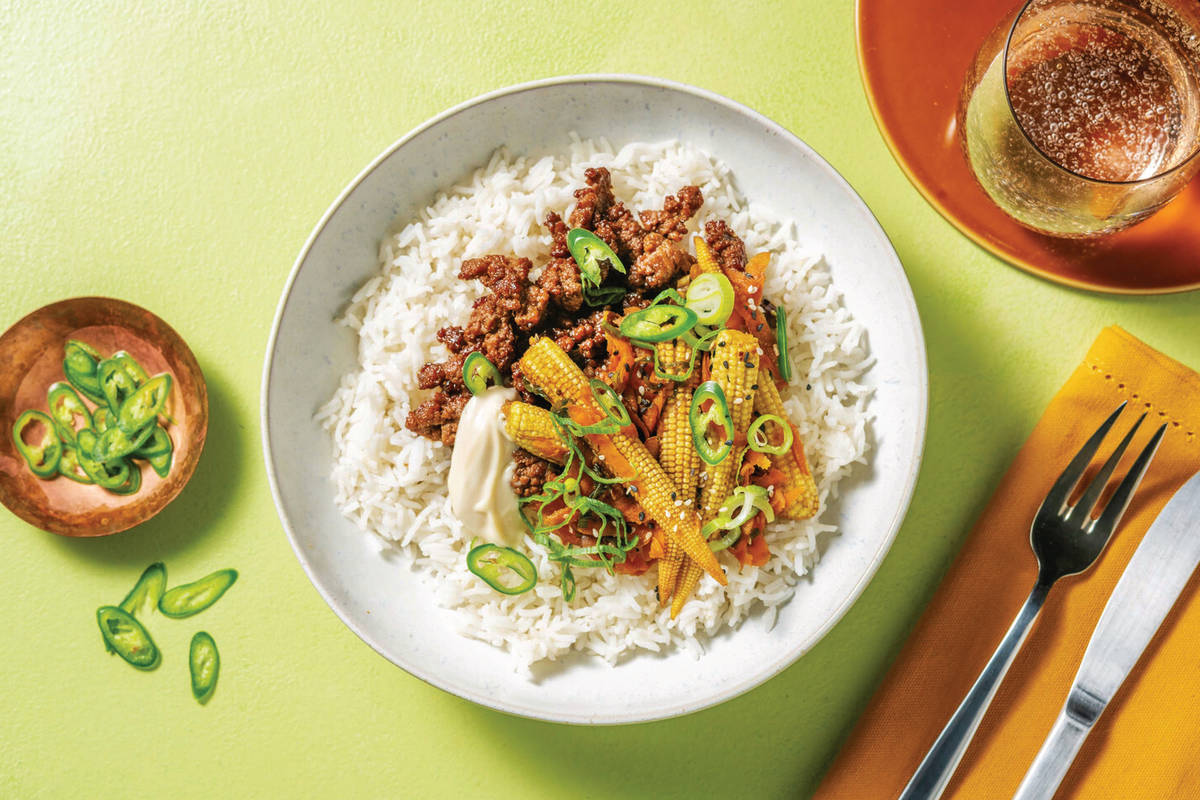 Quick Korean Beef Bulgogi Bowl