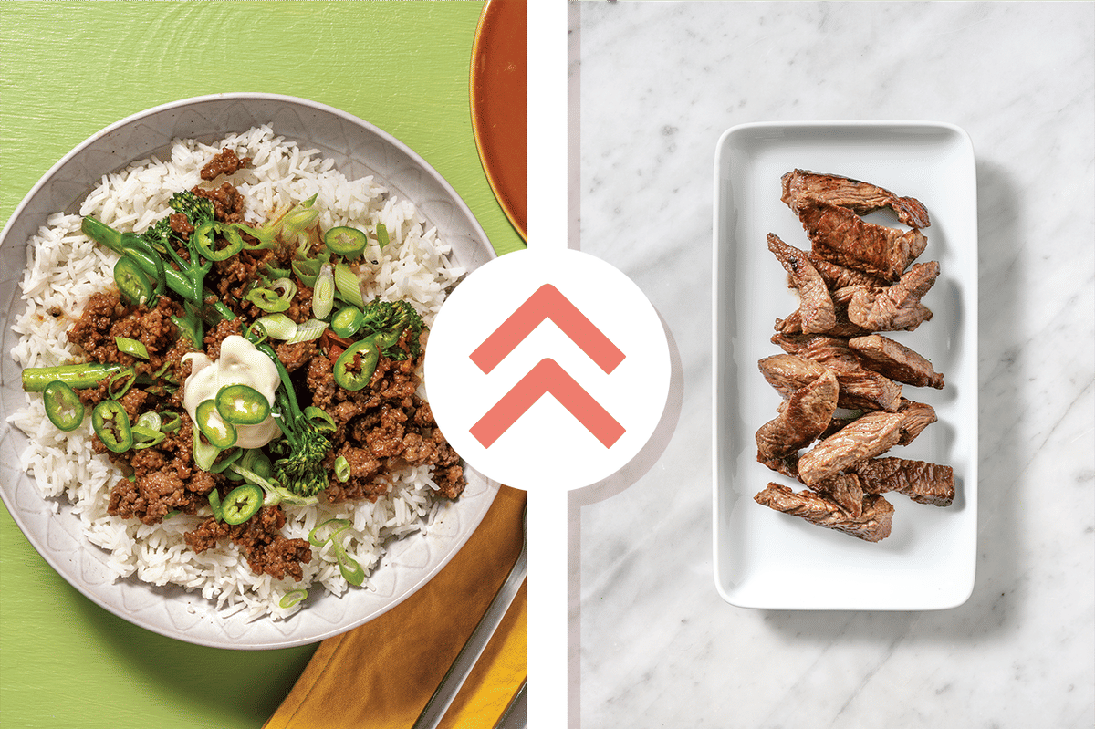 Korean-Style Beef Strip Bulgogi Bowl