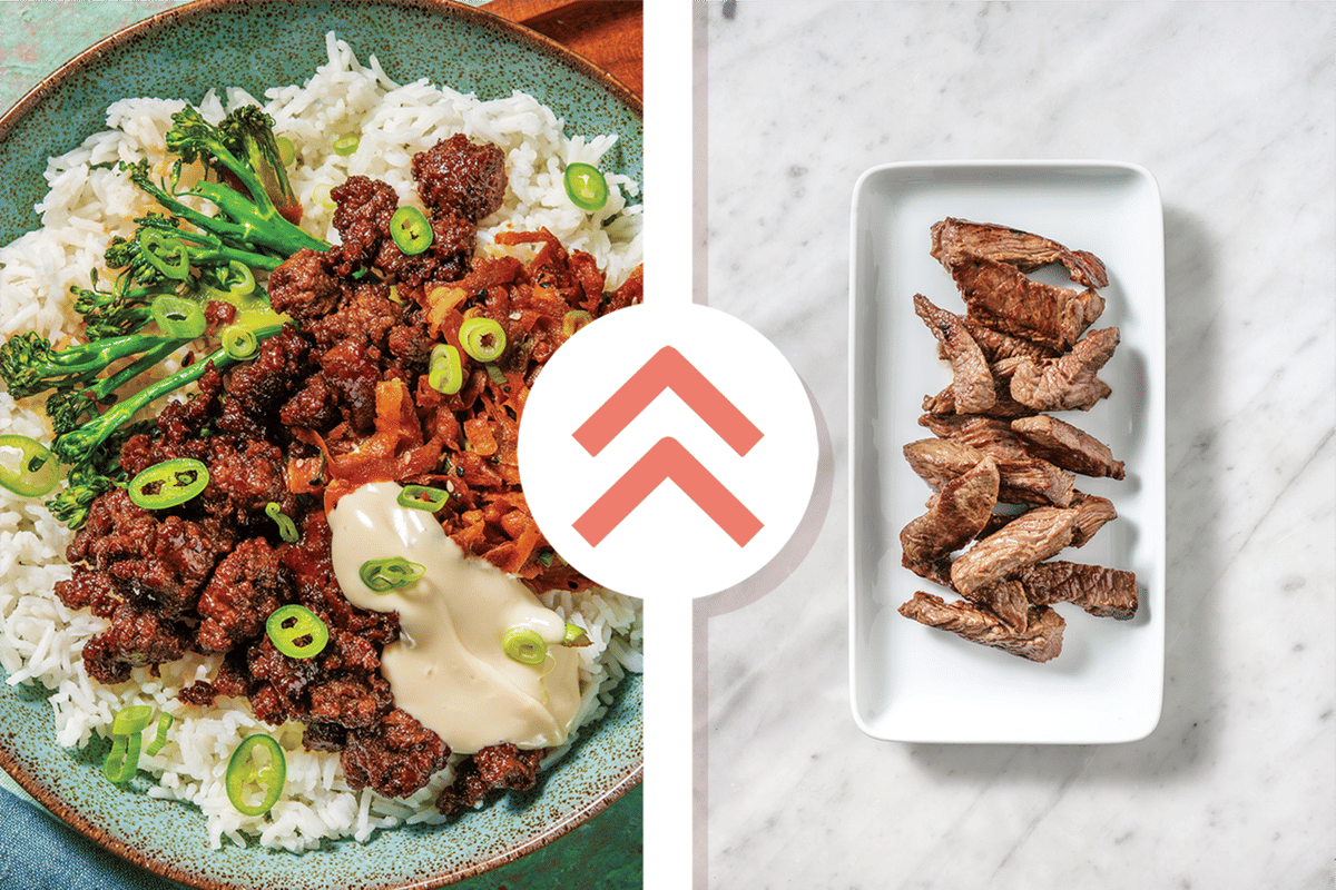 Korean Beef Strip Bulgogi Bowl