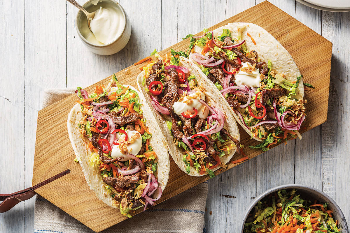 Korean Beef Tacos