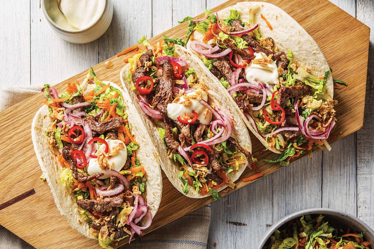 Korean Beef Tacos